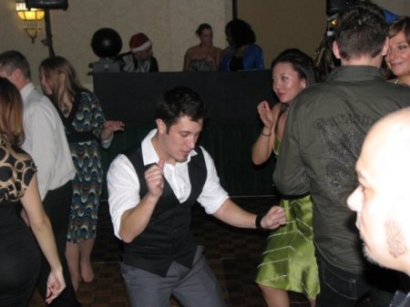 ...Still trying to out-dance me.  tisk tisk.