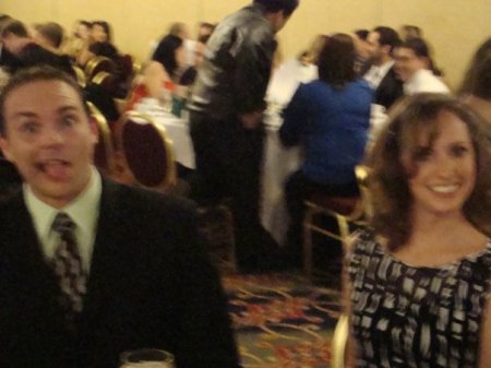 Mike - one of my engineers - and his beautiful wife Kate