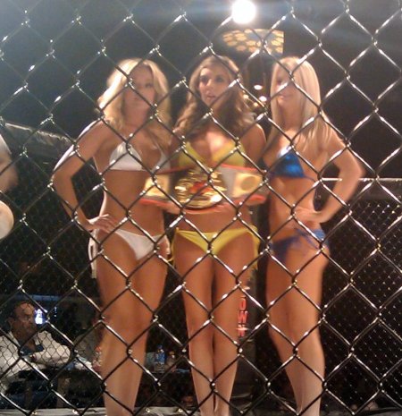 Hooters Ring Card Girls with the Lonestar Title